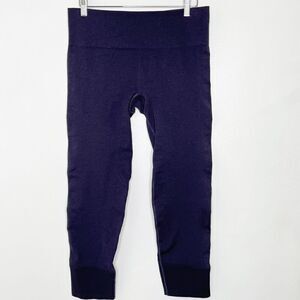 Lululemon Ebb to Street Heathered Grape Compression Pants